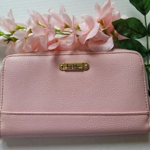 Nicole Miller Slipper Pink Wallet